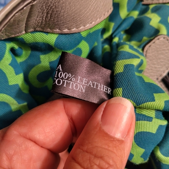 orYANY Danielle Italian Leather Convertible Shoulder/ Crossbody Bag In Gray - Picture 12 of 12